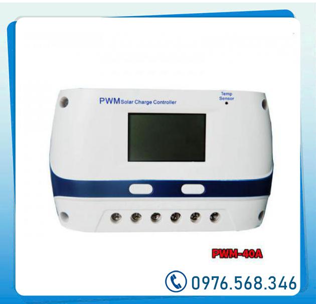  Mua Bộ điều khiển sạc năng lượng mặt trời 40A PWM chính hãng PWM-40A  loại tốt 
