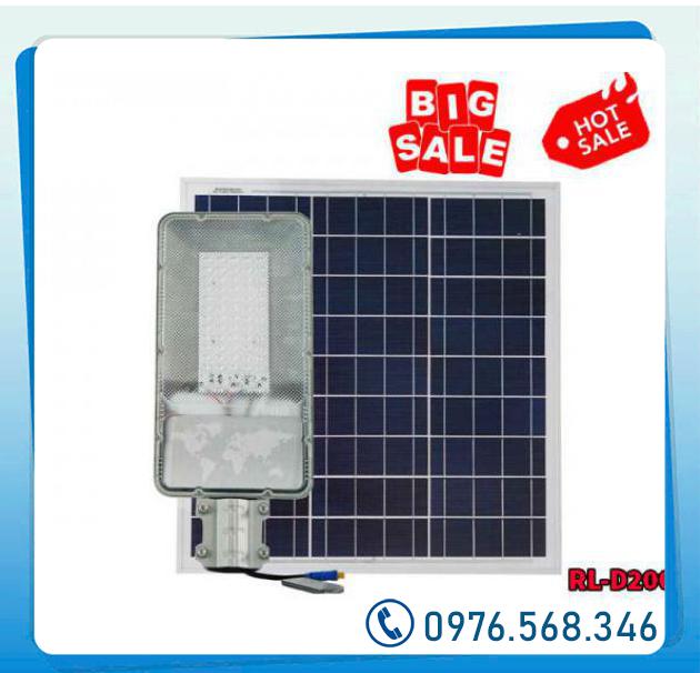  Sỉ Đèn Đường Năng Lượng Mặt Trời 200W Cao Cấp Roiled RL-D200 Siêu Sáng Dành Cho Công Trình giá rẻ 