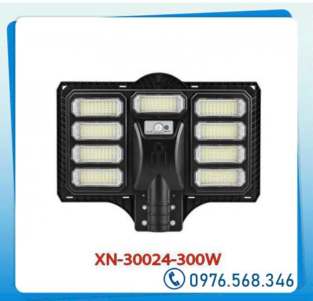  Review Đèn Đường Năng Lượng Mặt Trời Tấm Pin Liền Thể 2 Cánh Giá Rẻ Xenon XN30024 - 300W 9 Ô nhập khẩu 