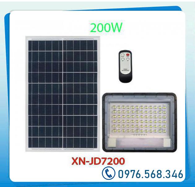  Đại lý Đèn Pha Năng Lượng Mặt Trời 200w Cao Cấp Xenon XN-JD7200  tốt nhất 