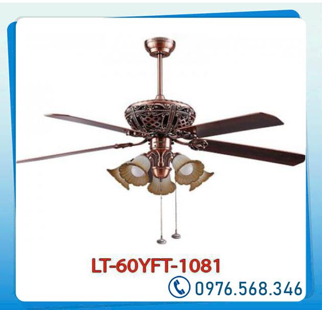  Nơi bán Đèn trang trí có kèm quạt 5 cánh gỗ LT-60YFT-1081 thiết kế sang trọng  có tốt không? 