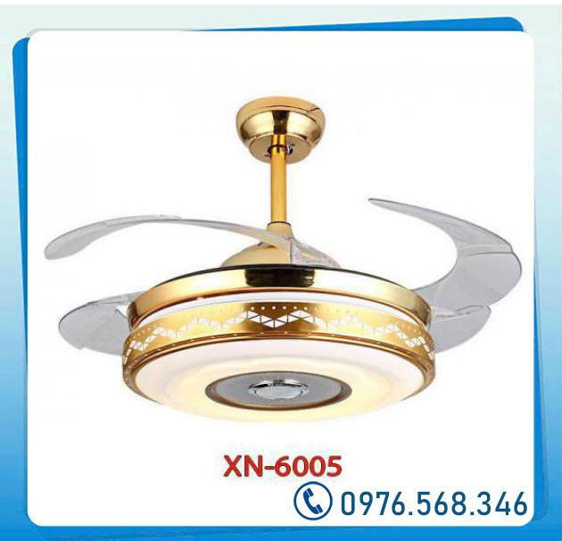  Cửa hàng bán Quạt đèn trần kết hợp loa Bluetooth nghe nhạc XN-6005 cao cấp giá rẻ 