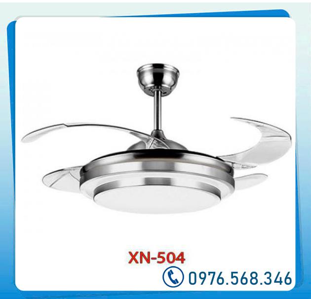  Nhập sỉ Quạt trần cánh xếp có đèn trang trí XN-504 cao cấp giá rẻ  giá tốt 