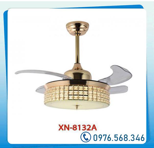  Nơi bán Quạt trần kết hợp đèn trang trí pha lê XN-8132A siêu đẹp mẫu mới 2023  tốt nhất 