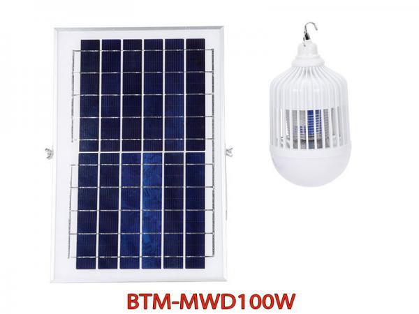 Đèn Bóng Búp Bắt Muỗi Năng Lượng Mặt Trời 100w BTM-MWD100