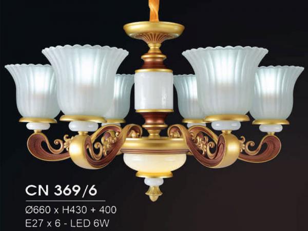 Đèn chùm pha lê hiện đại trang trí siêu đẹp HFCN-369/6