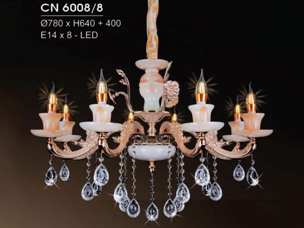 Đèn chùm pha lê hiện đại trang trí siêu đẹp HFCN-6008/8
