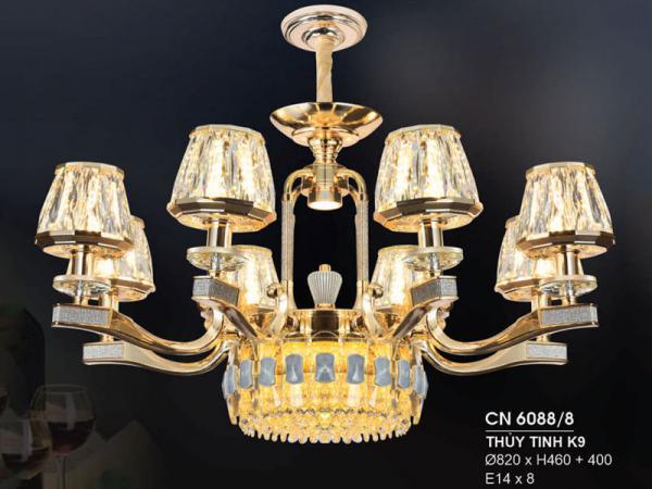 Đèn chùm pha lê hiện đại trang trí siêu đẹp HFCN-6088/8