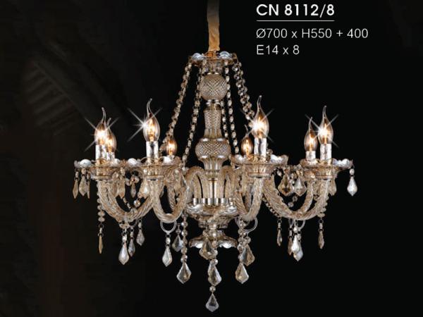 Đèn chùm pha lê hiện đại trang trí siêu đẹp HFCN-8112/8