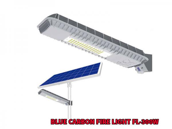 Đèn Đường năng lượng Mặt Trời Blue Carbon Fire Light FL 300W