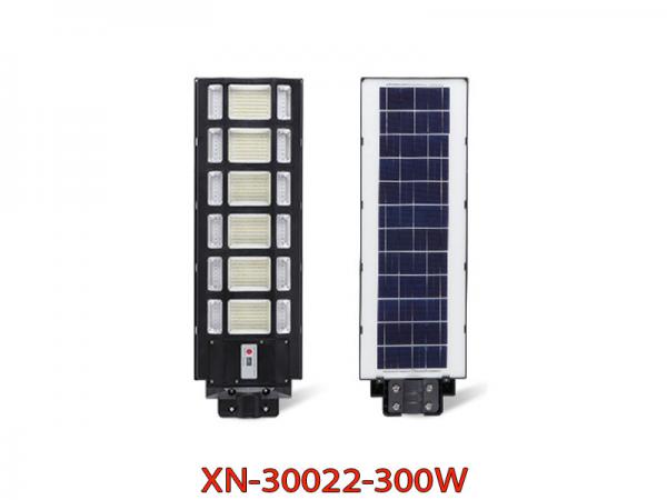 Đèn Đường Năng Lượng Mặt Trời Tấm Pin Liền Thể Xenon XN30022 - 300W Giá Rẻ Siêu Sáng