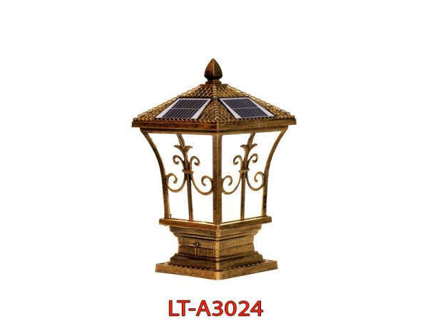 Đèn Hàng Rào Năng Lượng Mặt  Trời LT-A3024 Size 250mm