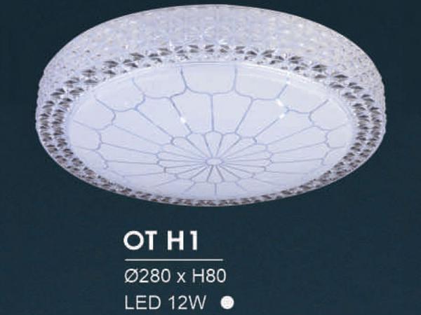 Đèn mâm ốp trần đồng trang trí tân cổ điển siêu đẹp HFOT-H1