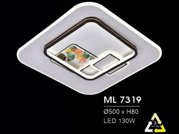 Đèn mâm ốp trần trang trí hiện đại siêu đẹp HFML-7319