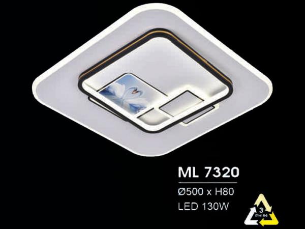 Đèn mâm ốp trần trang trí hiện đại siêu đẹp HFML-7320