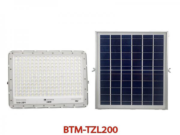 Đèn Pha Năng Lượng Mặt Trời Cao Cấp 200W BTM –TZL200 Siêu Sáng