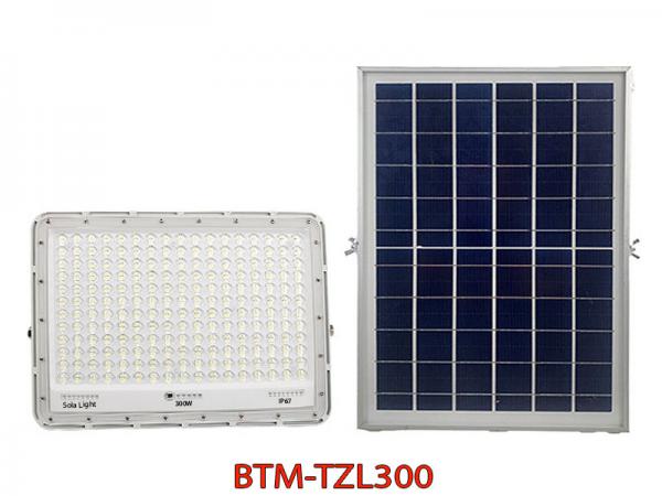 Đèn Pha Năng Lượng Mặt Trời Cao Cấp 300W BTM –TZL300 Siêu Sáng