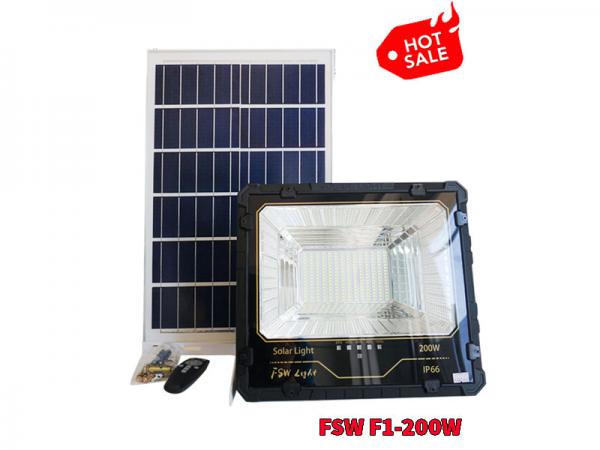 Đèn Pha Năng Lượng Mặt Trời Giá Rẻ FSW F1- 200W Siêu Sáng