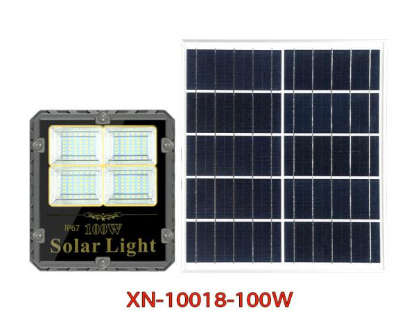 Đèn Pha Năng Lượng Mặt Trời Xenon XN-10018 100W Mẫu Mới Siêu Sáng