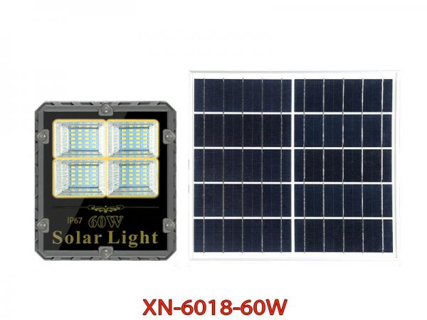 Đèn Pha Năng Lượng Mặt Trời Xenon XN-6018 60W Mẫu Mới Siêu Sáng