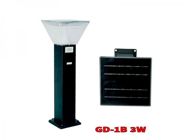 Đèn trụ sân vườn 3w năng lượng mặt trời đep