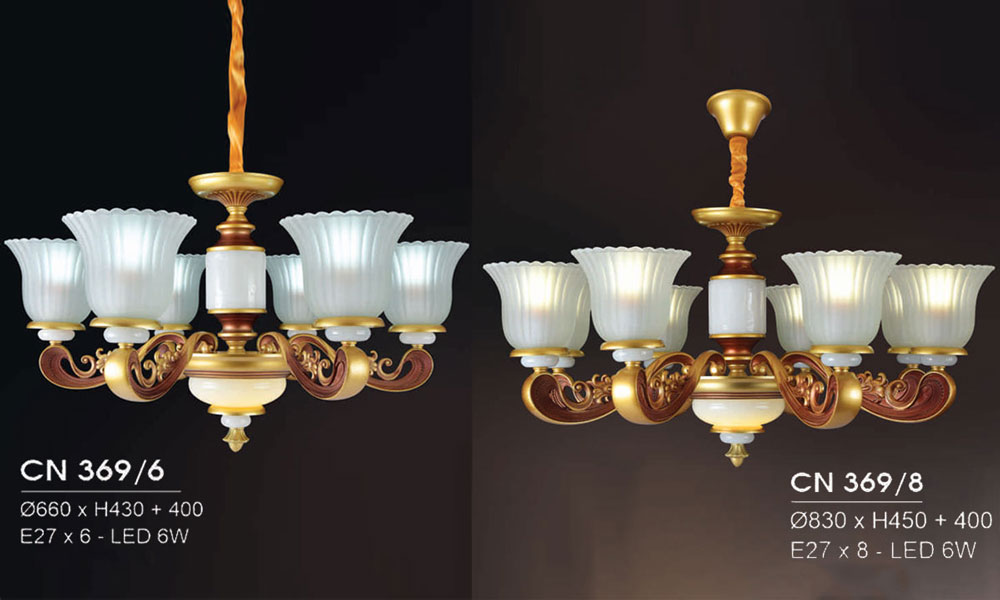  Kho sỉ Đèn chùm pha lê hiện đại trang trí siêu đẹp HFCN-369/15 hàng mới về