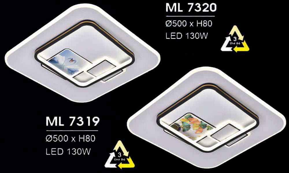  Review Đèn mâm ốp trần trang trí hiện đại siêu đẹp HFML-7320 tốt nhất