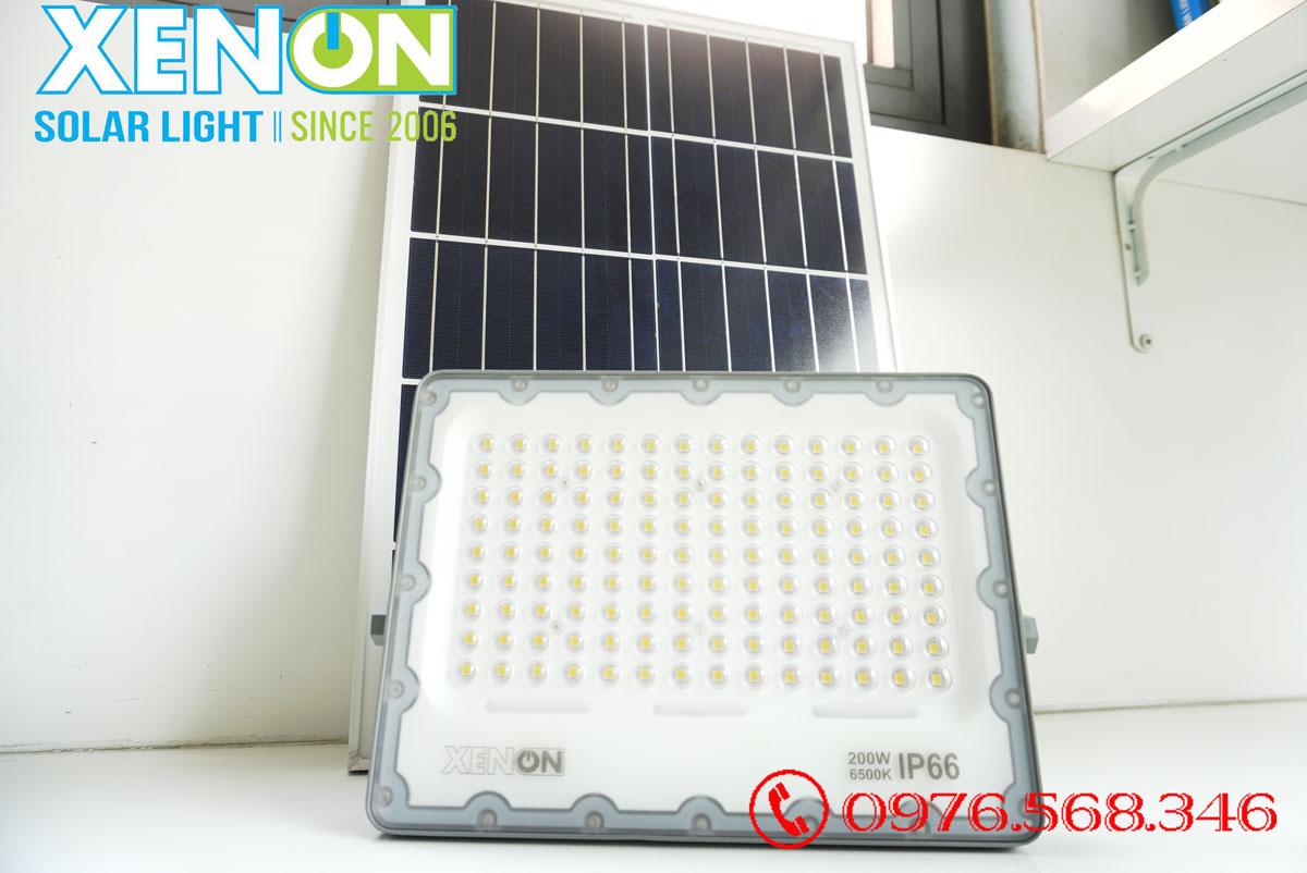 Kho sỉ Đèn Pha Năng Lượng Mặt Trời Xenon Deluxe - DL 200W Siêu Sáng giá rẻ