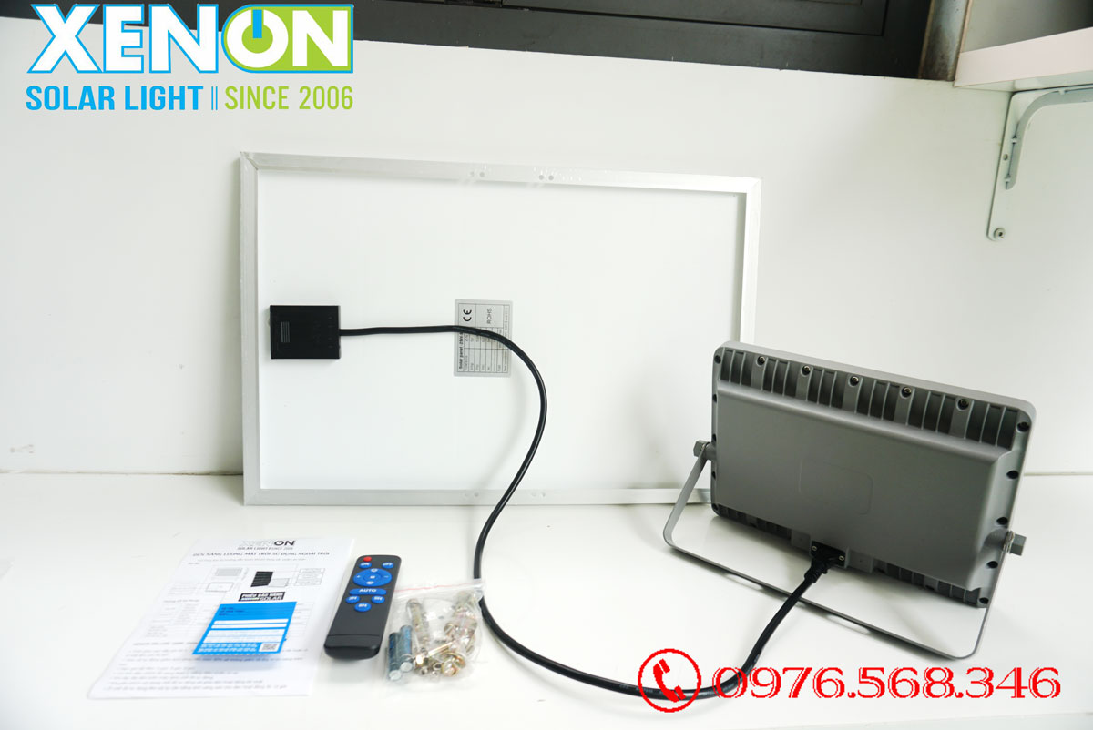  Kho sỉ Đèn Pha Năng Lượng Mặt Trời Xenon Deluxe - DL 200W Siêu Sáng giá rẻ