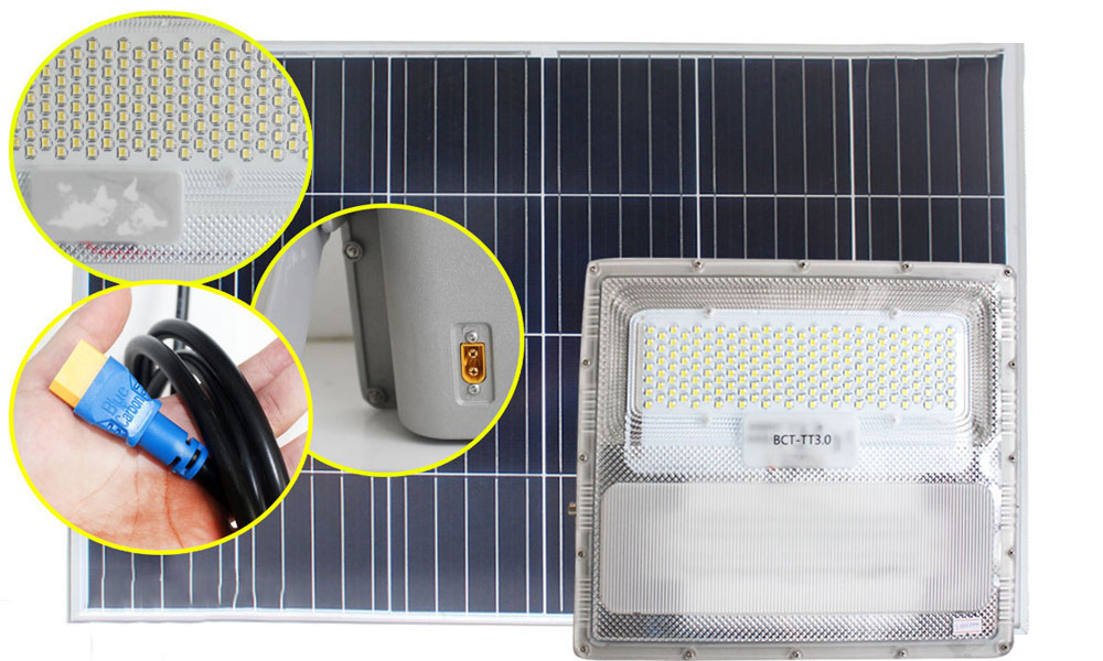 Giá sỉ Đèn Pha Năng Lượng Mặt Trời Cao Cấp Roiled 500W BCT 3.0 Sáng Trên 20 Tiếng tốt nhất