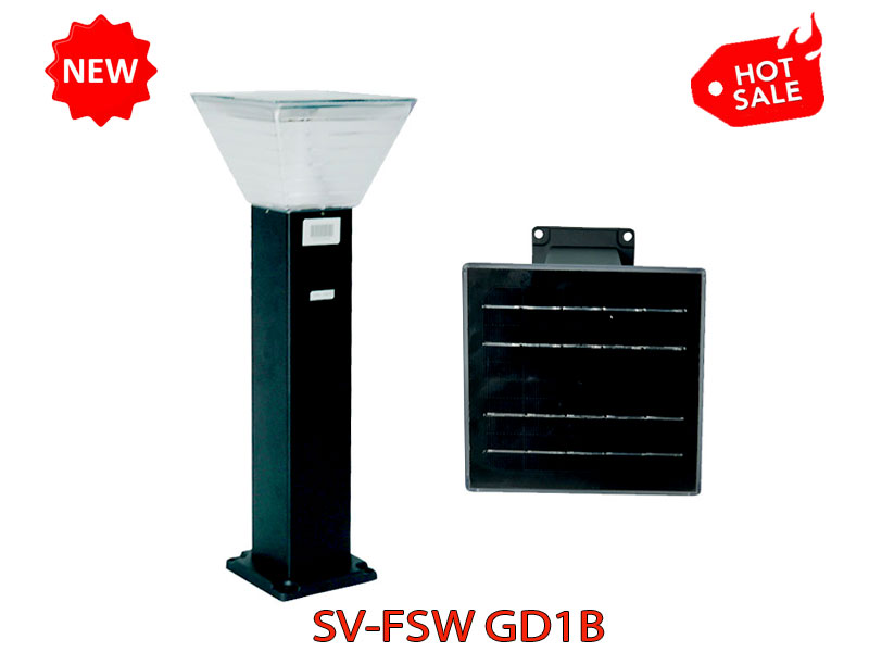  Thông tin Đèn trụ sân vườn 3w năng lượng mặt trời đep chính hãng