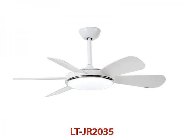 Đèn quạt 6 cánh siêu đẹp LT-JR2035 màu trắng