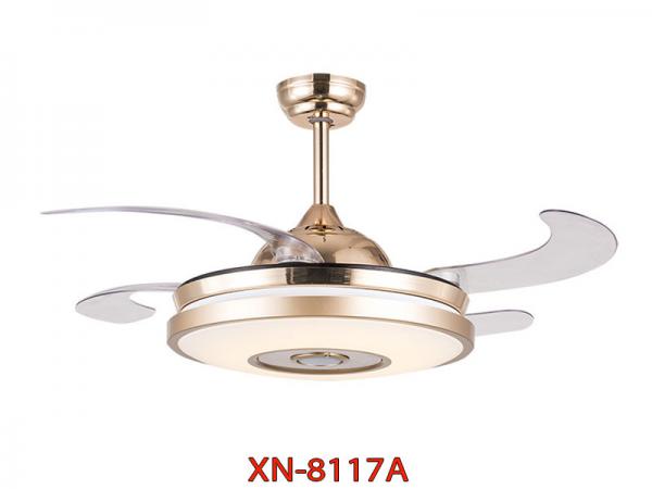 Quạt đèn trần kết hợp loa Bluetooth nghe nhạc XN-8117A cao cấp