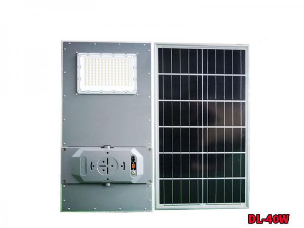Đèn Đường Năng Lượng Mặt Trời Tấm Pin Liền Thể 40W Cao Cấp Xenon Deluxe DL-40