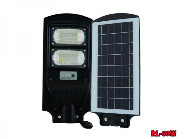 Đèn Đường Năng Lượng Mặt Trời Tấm Pin Liền Thể 60W Roiled - RL60
