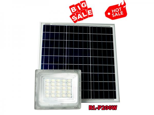 Đèn Pha Năng Lượng Mặt Trời Roiled 200W RL-P200 Cao Cấp Siêu Sáng