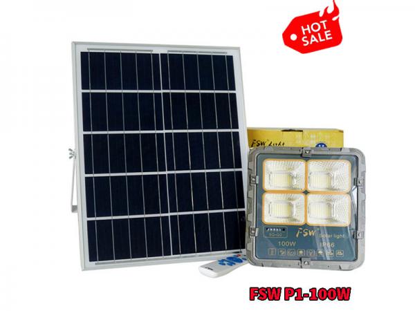 Đèn Pha Năng Lượng Mặt Trời 100W FSW P100W