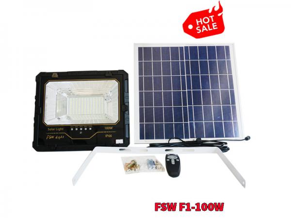 Đèn Pha Năng Lượng Mặt Trời Giá Rẻ FSW F1-100w Siêu Sáng