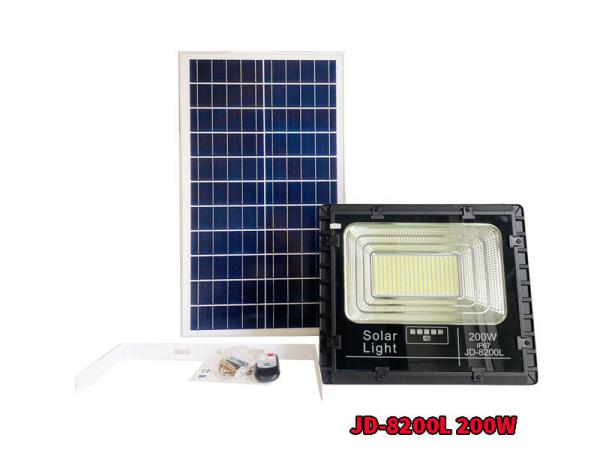 Đèn Pha Năng Lượng Mặt Trời Jindian 200w JD-8200L Giá Rẻ