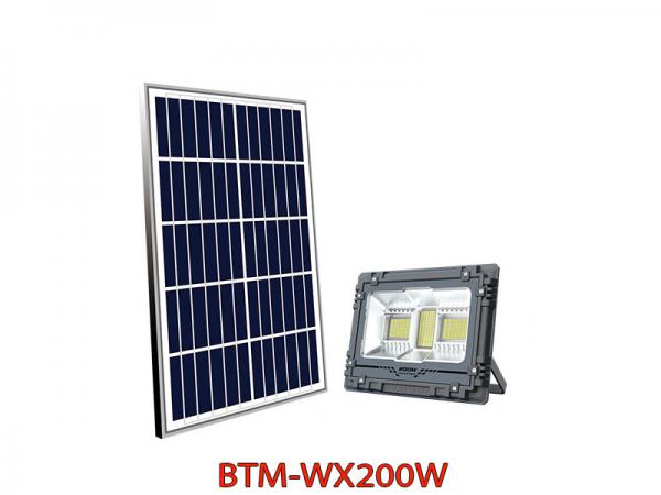Đèn Pha Năng Lượng Mặt Trời 200w Siêu Sáng BTM-WX200 Giá Rẻ