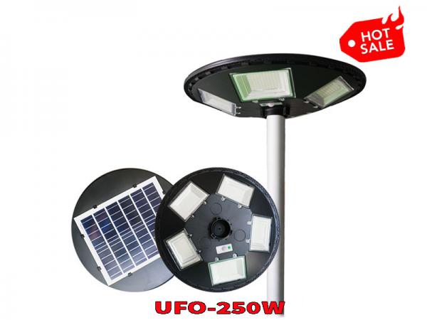Đèn công viên năng lượng mặt trời UFO-250W, đèn chiếu sáng sân vườn