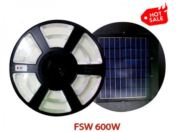 Đèn chiếu sáng sân vườn, công viên năng lượng mặt trời FSW-600W