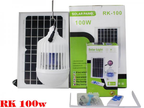 Đèn bóng búp bắt muỗi năng lượng mặt trời RK 100w