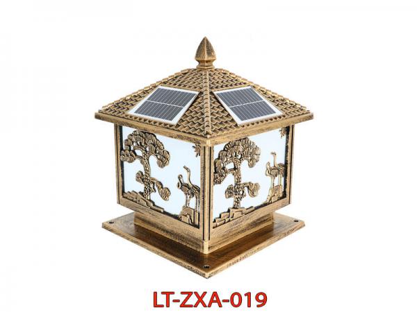 Đèn trang trí cổng rào LT-ZXA-019 năng lượng mặt trời cây tùng