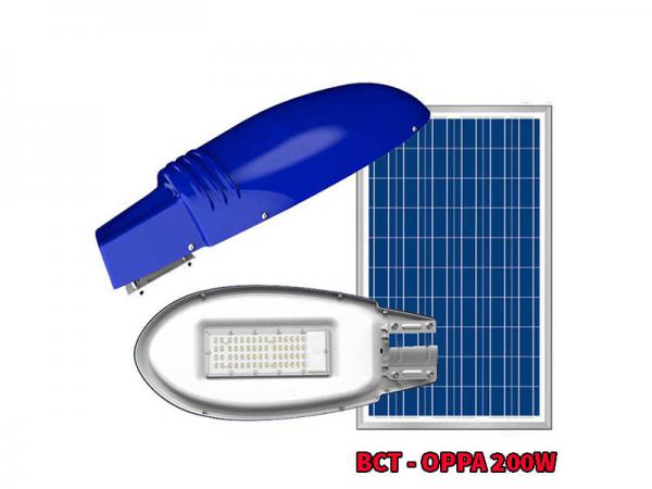 Đèn Đường Năng Lượng Mặt Trời Blue Carbon BCT- OPPA 200W