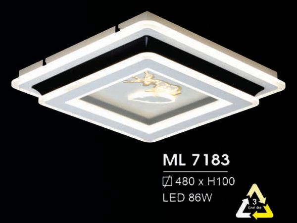 Đèn mâm ốp trần trang trí hiện đại siêu đẹp HFML-7183