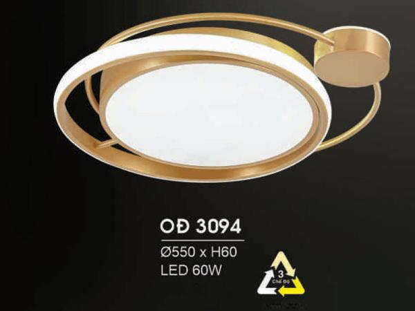 Đèn mâm ốp trần đồng trang trí tân cổ điển siêu đẹp HFOĐ-3094