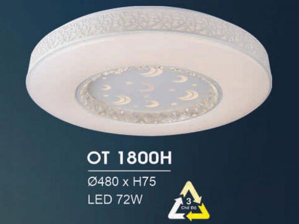 Đèn mâm ốp trần đồng trang trí tân cổ điển siêu đẹp HFOT-1800H