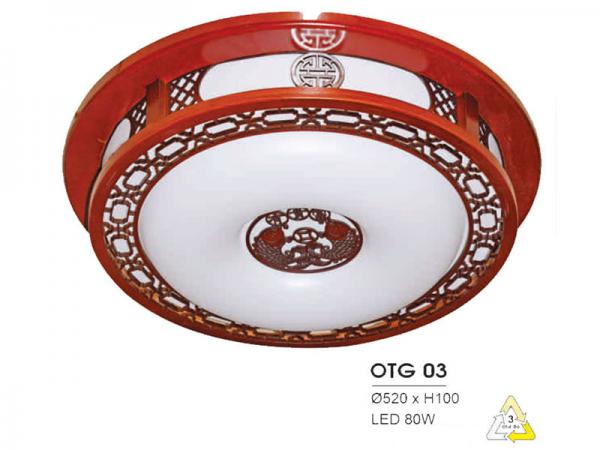 Đèn mâm ốp trần đồng trang trí hiện đại siêu đẹp HFOT-G03
