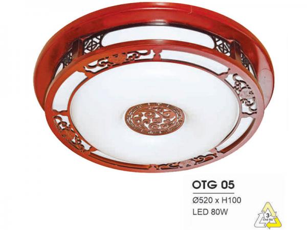 Đèn mâm ốp trần đồng trang trí hiện đại siêu đẹp HFOT-G05